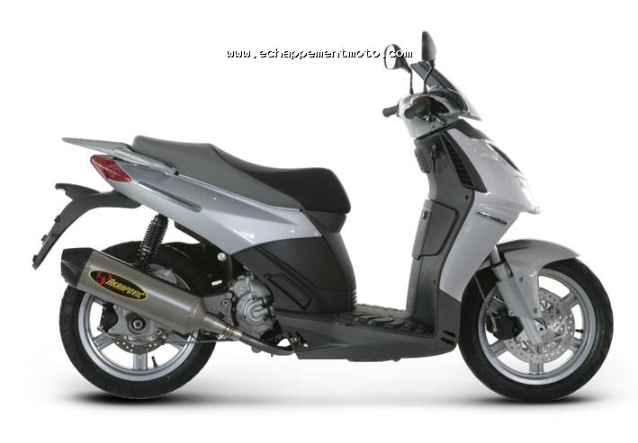 echappement moto APRILIA SPORTCITY 250 Akrapovic echappement moto APRILIA SPORTCITY 250 Akrapovic